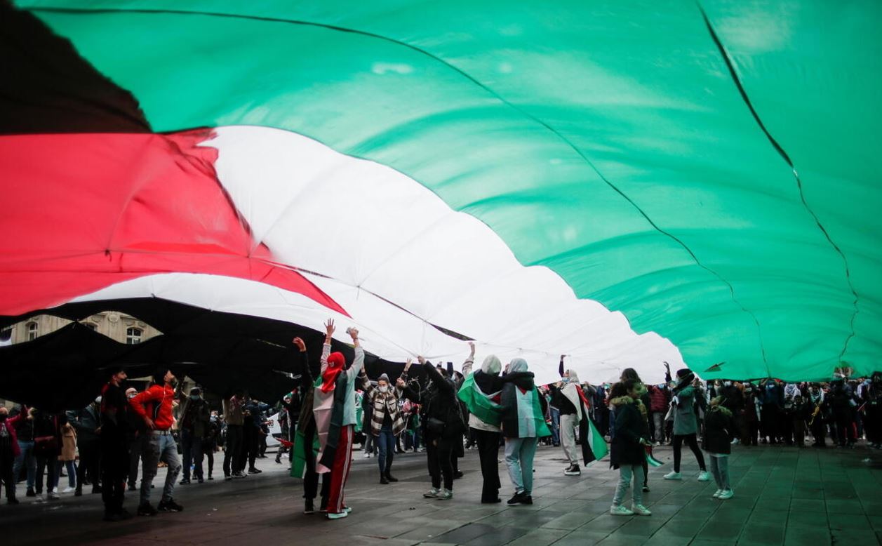 مسيرات في عدة مدن فرنسية دعمًا للشعب الفلسطيني