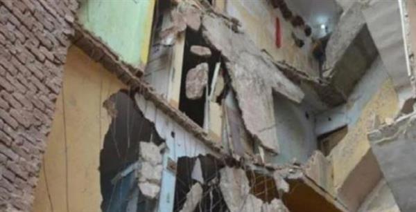 انهيار منزل دون حدوث إصابات بشرية فى مدينة منوف بالمنوفية