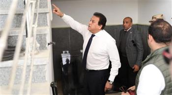   وزير الصحة يتفقد مشروع إنشاء مجمع المعامل المركزية بمدينة بدر بتكلفة 1.375 مليار جنيه 