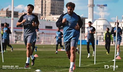 تدريبات تأهيلية في الزمالك استعدادًا لـ كأس دبي للتحدي