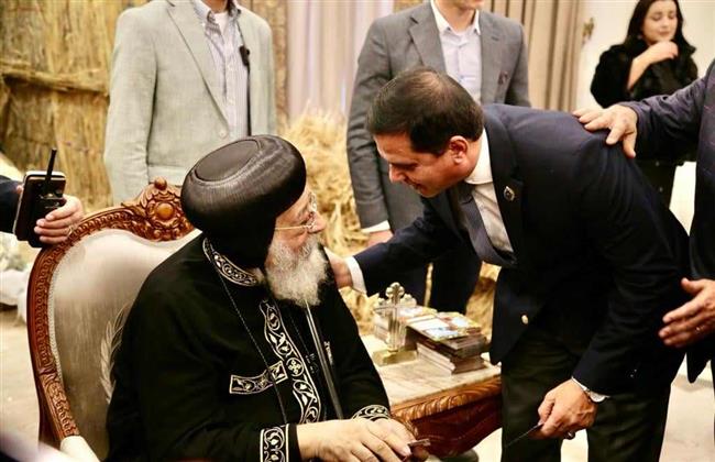 حماة الوطن يقدم التهنئة لقداسة البابا تواضروس الثاني بمناسبة عيد الميلاد المجيد
