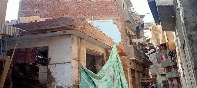 دمياط .. إزالة 9 منازل آيلة للسقوط حرصًا على حياة المواطنين
