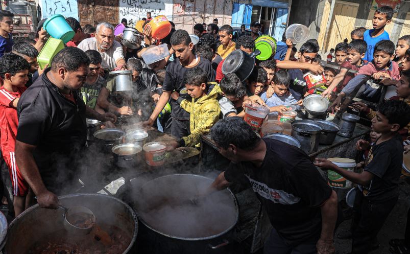 الاتحاد الأوروبي: 100% من سكان قطاع غزة يعانون من انعدام الأمن الغذائي