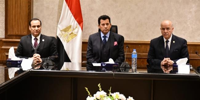 "صبحي" يشهد توقيع بروتوكول تعاون بين وزارة الرياضة واتحاد سياسات التنمية والحماية الإجتماعية