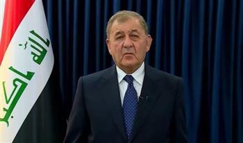   الرئيس العراقي يدعو المجتمع الدولي لتحمل مسؤولياته تجاه الفلسطينيين في قطاع غزة