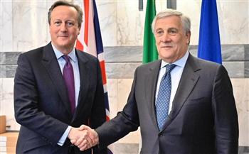   وزير خارجية إيطاليا يبحث مع نظيريه البريطاني والفرنسي الأوضاع في الشرق الأوسط وأوكرانيا