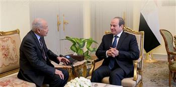   "أبو الغيط": تشرفت بلقاء الرئيس السيسي وهنأته بالولاية الرئاسية الجديدة