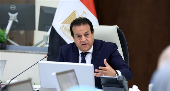 وزير الصحة يشكر قيادات الوزارة