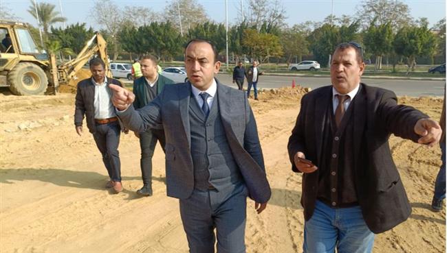 رئيس "الشروق" يتابع نقل المرافق المتعارضه مع محاور الطرق لربط المدينة بمحور "جوزيف تيتو" 