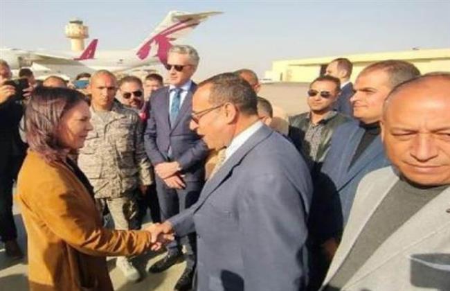 وزيرة خارجية ألمانيا من العريش: ندعم وصول سريع للمساعدات الإنسانية للفلسطينيين بـ غزة