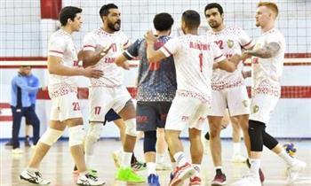 رجال طائرة الزمالك يفوز على إيسترن كومباني بـ الدوري