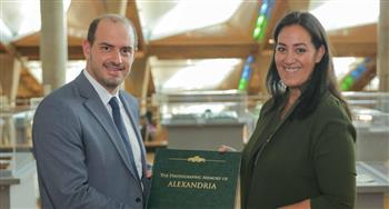   مكتبة الإسكندرية تستقبل نائب وزير الخارجية اليوناني