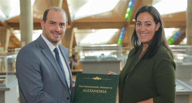 مكتبة الإسكندرية تستقبل نائب وزير الخارجية اليوناني
