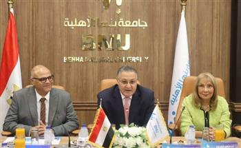   السعيد: "بنها الأهلية" تضم العديد من الكفاءات وتقدم برامج تعليمية متميزة