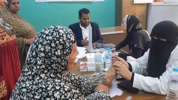 قافلة طبية مجانية للكشف على أهالي "سندنهور " فى القليوبية