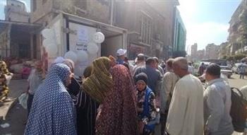   "حياة كريمة" تطرح كميات كبيرة من السلع بالمحافظات النائية