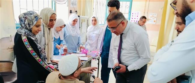 مدير "تأمين القليوبية " يتابع انتظام الخدمات الطبية بمستشفى النيل ..أهم التوصيات