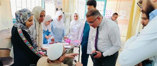 مدير "تأمين القليوبية " يتابع انتظام الخدمات الطبية بمستشفى النيل ..أهم التوصيات