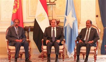   اتفاق مصري إريتري صومالي على التعاون الاستراتيجي في كافة المجالات