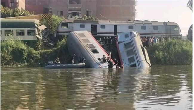 حادث قطار المنيا.. تفريغ بيانات الصندوقين الأسودين للعرض على جهات التحقيق