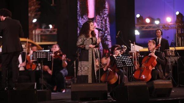 مهرجان الموسيقى العربية.. نسمة محجوب تحيي حفلها الغنائي بحضور جماهيري كبير 