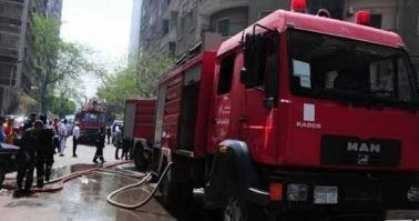 السيطرة على حريق بمبنى هندسة رى منوف دون إصابات