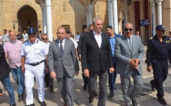 محافظ الغربية يؤدي صلاة الجمعة في مسجد السيد البدوي وسط جمع غفير من المواطنين