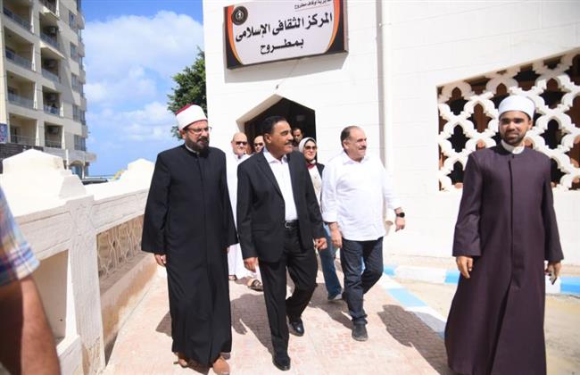 شعيب يتفقد مقر المركز الثقافي الإسلامي الجديد بمسجد العوام