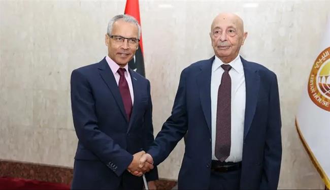 رئيس النواب الليبي يبحث سبل توحيد مؤسسات الدولة