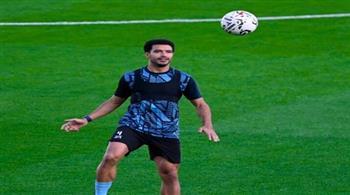 عمر جابر ينتظم في تدريبات الزمالك استعدادا لـ نهائي السوبر
