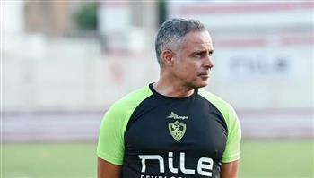 جوميز يحذر لاعبي الزمالك من العصبية في نهائي السوبر المصري