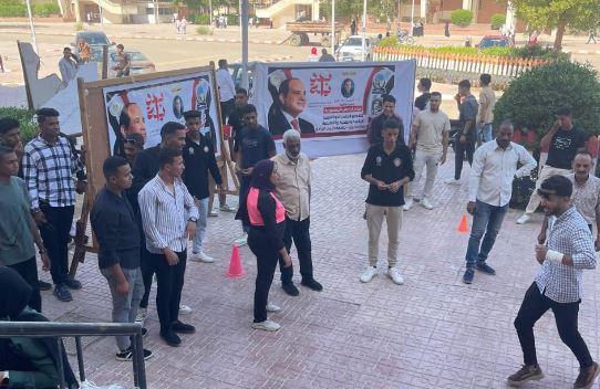 استمرار فعاليات "100 يوم رياضة" بكلية طب الفم والأسنان بجامعة جنوب الوادى