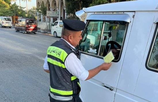ضبط 130 مخالفة لتقطيع خطوط السير بالجيزة 