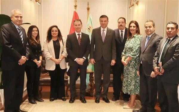 وزير الزراعة يستقبل مدير مكتب برنامج الغذاء العالمي