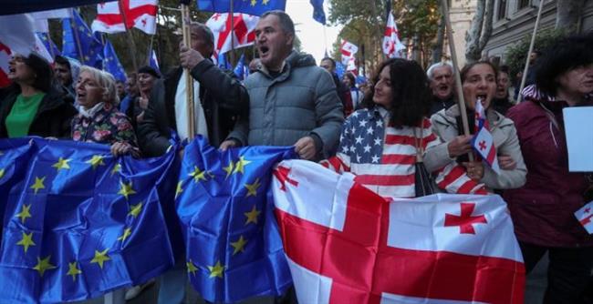 عنف وتوترات في الانتخابات البرلمانية بـ جورجيا