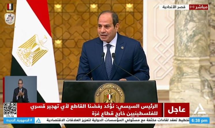 السيسي: فرص التعاون مع الجزائر كبيرة في الاستثمار والمشروعات المشتركة