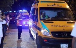 إصابة 9 أشخاص في حادث تصادم أتوبيس وسيارة بالشروق 
