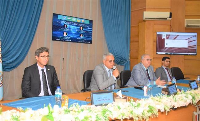 جامعة طنطا : عقد ورشة عمل ضمن فاعليات التدريب على مصادر المعلومات بكلية التجارة