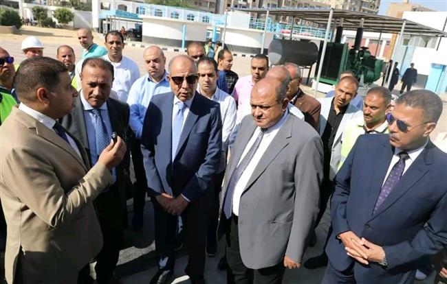 بتكلفة 60 مليون جنيه.. محافظ المنيا يفتتح محطة مياه أرض سلطان بعد تحديثها