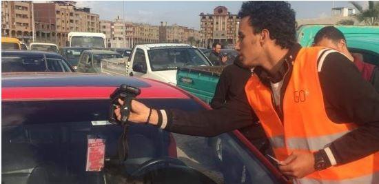 تحرير 1516 مخالفة عدم تركيب الملصق الإلكتروني خلال 24 ساعة