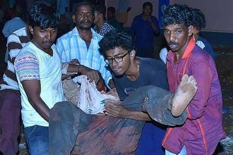 إصابة أكثر من 150 شخصًا إثر اندلاع حريق بأحد المعابد جنوبي الهند