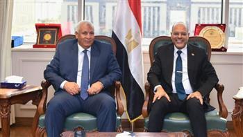 وزير العمل يستقبل محافظ الوادي الجديد