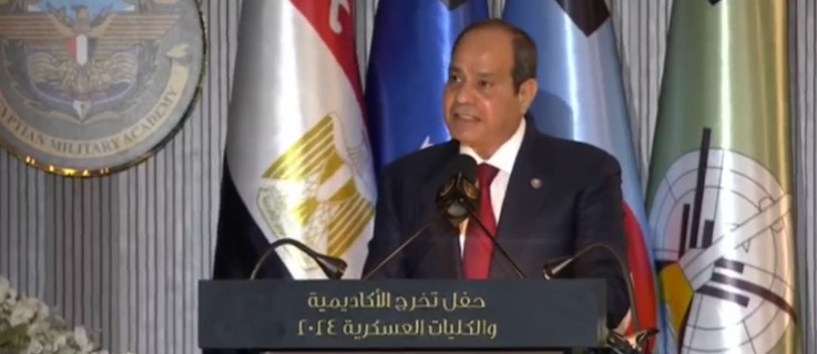 الرئيس السيسي: مصر تؤكد موقفها الثابت والمدعوم دوليا بضرورة إقامة دولة فلسطينية