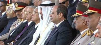   السيسي وبن زايد يشهدان افتتاح المقر الجديد للأكاديمية العسكرية في العاصمة الإدارية