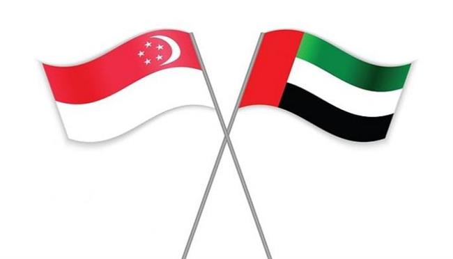 الإمارات وسنغافورة تبحثان سبل تعزيز التعاون الثنائي