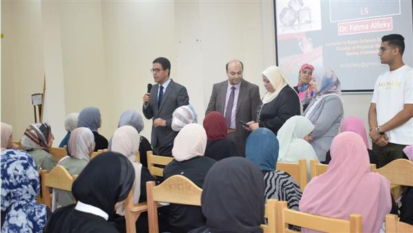 رئيس جامعة بنها يتابع سير العملية التعليمية بكلية العلاج الطبيعى
