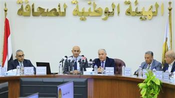 وزير التعليم يستعرض رؤية الوزارة للنهوض بالمنظومة التعليمية في الهيئة الوطنية للصحافة