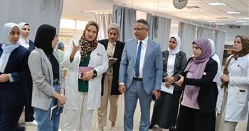 مدير تأمين القليوبية يتابع انتظام الخدمات بمستشفى بهتيم التخصصي  