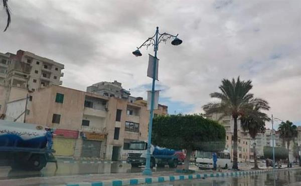 مطروح تعلن حالة التأهب القصوى بعد هطول أمطار على "فوكة"