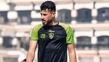   "الونش" يشارك في جزء من مران الزمالك